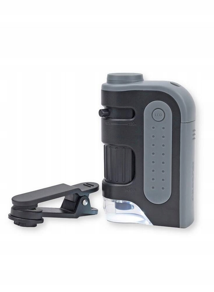 Mikroskop Carson MicroBrite Pro Led 60-120x s klipem na telefon