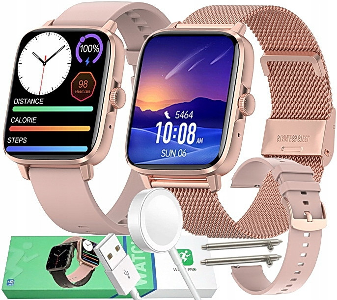 Hodinky Chytré Hodinky Dámská Indukce Hovoru Tlakoměr Pulzoměr Ekg Pl