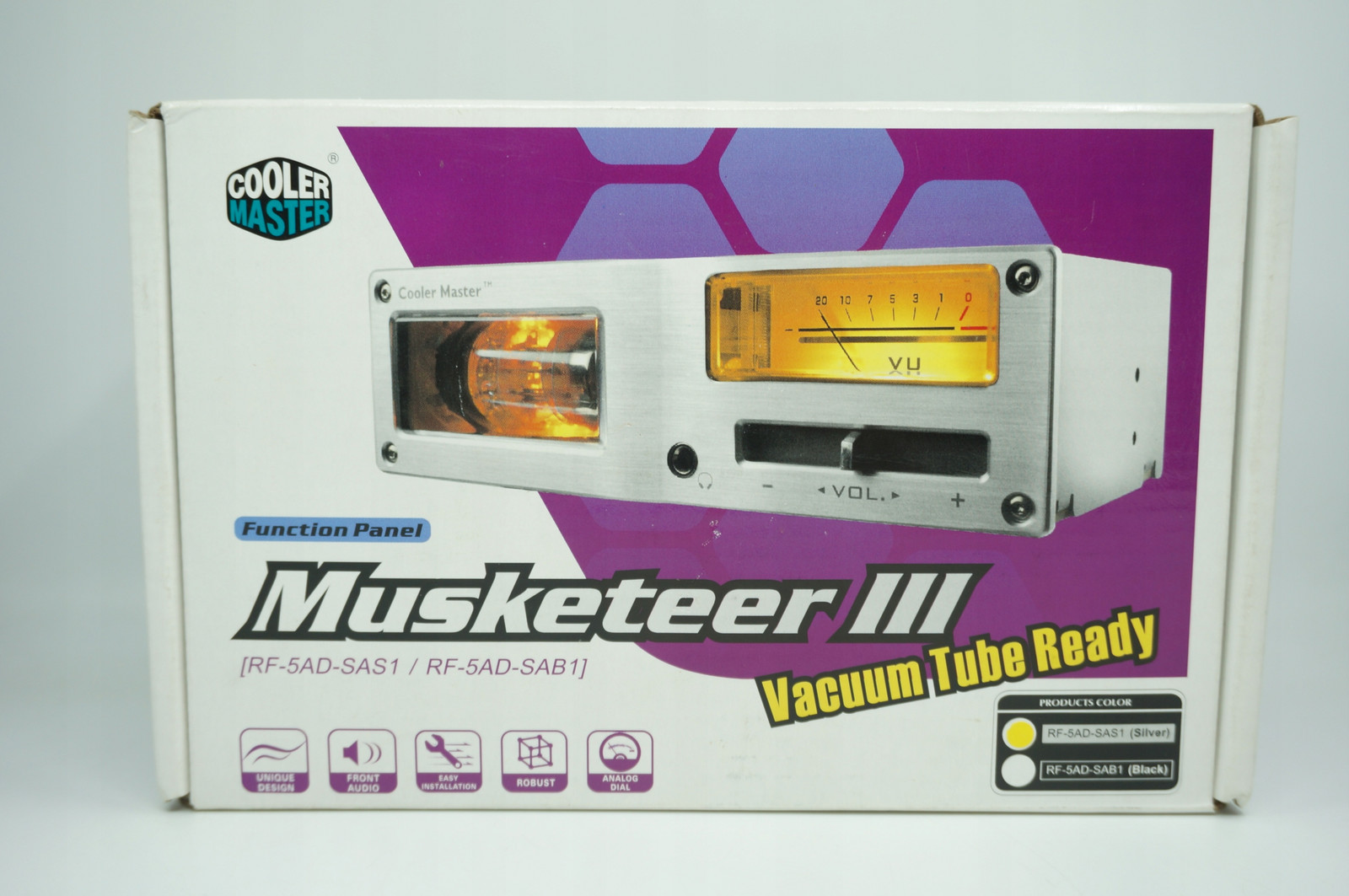 Cooler Master Musketeer III Lampový Pc zesilovač