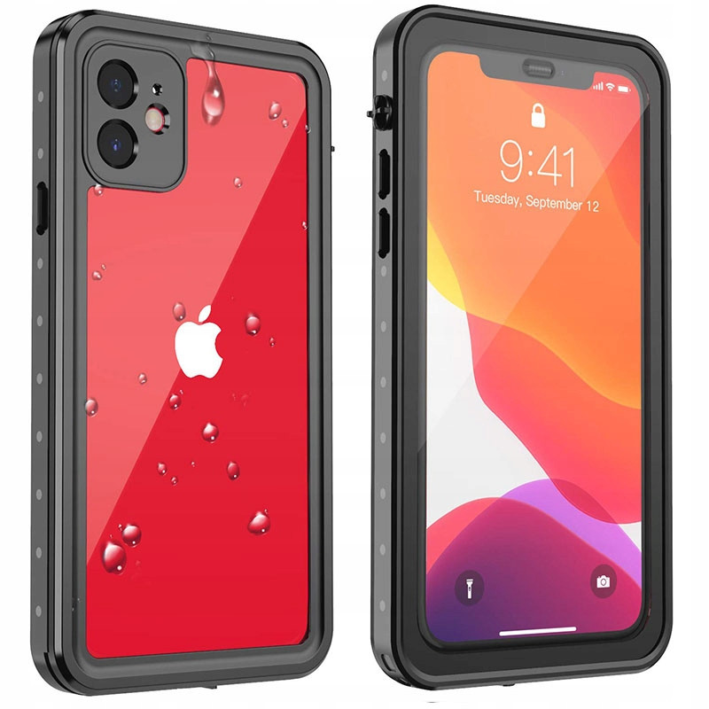 Pouzdro Pro Iphone 11, Voděodolné Pancéřové Case Ochrana Fotoaparátu Objektivů