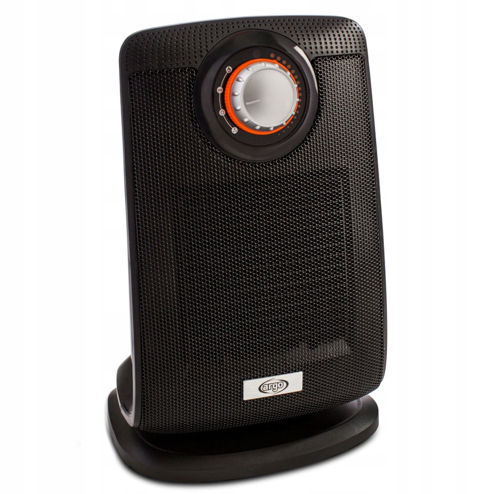 Keramický Teplovzdušný Ventilátor Elektrické Topidlo Argo Beat Black 2000W Eko