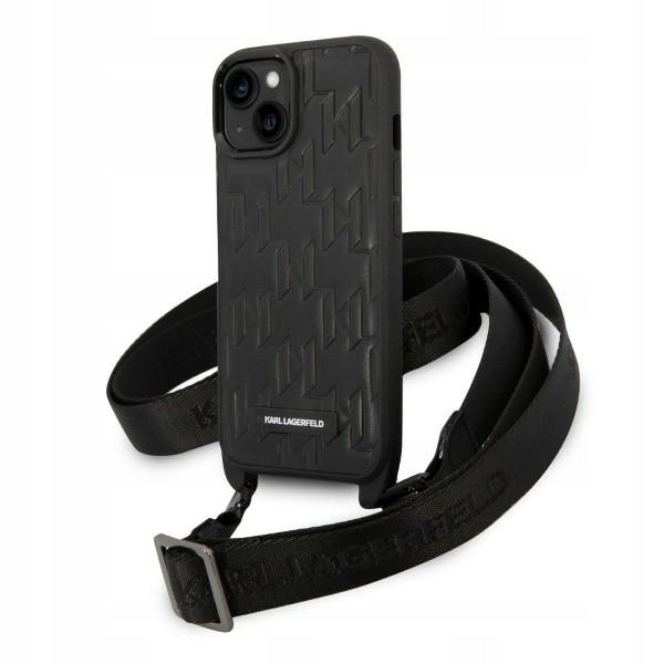 Pouzdro Karl Lagerfeld KLHCP14SSTMMK iPhone 14 15 13 6,1
