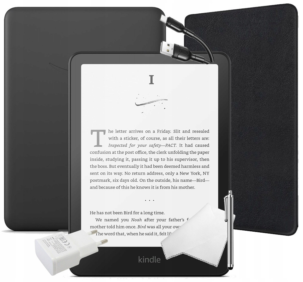 Čtečka Kindle Paperwhite 5 16GB Bez Reklam Verze 2024 12 Gen Doplňky Pouzdro