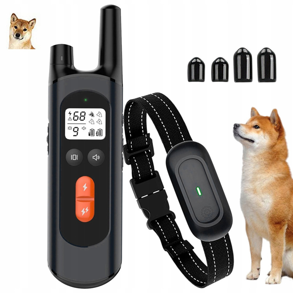 Sada Elektrický Výcvikový Obojek Pro Psa Dálkové Ovládání