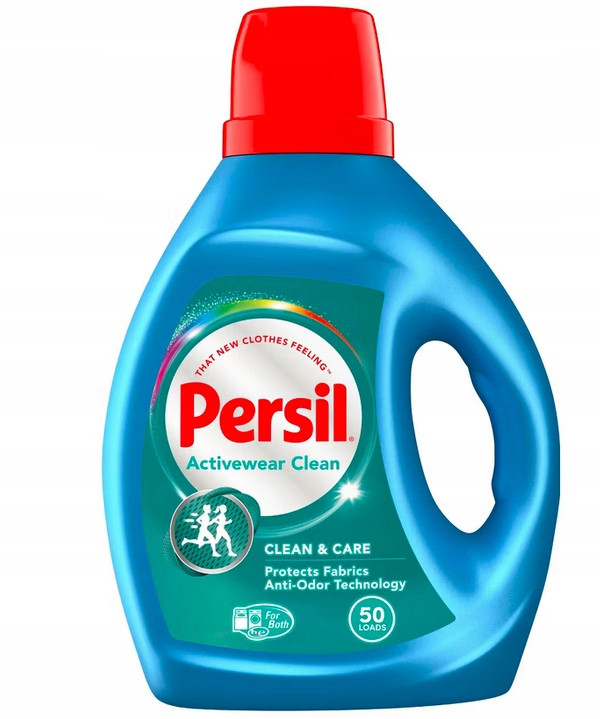 Persil Activewear Clean 2,95 l 50 praní Univerzální gel na praní tkanin