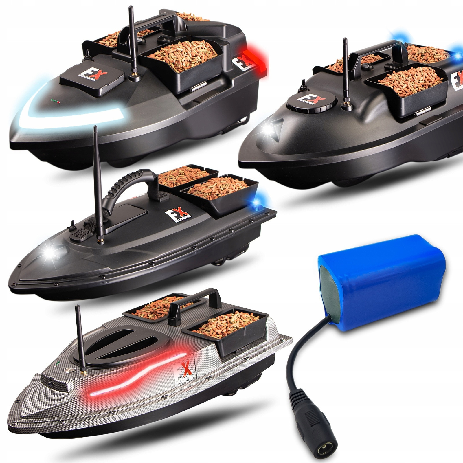 Fishing Expedition Battery 12.000mAh 7.4V náhradní baterie pro čluny návnad