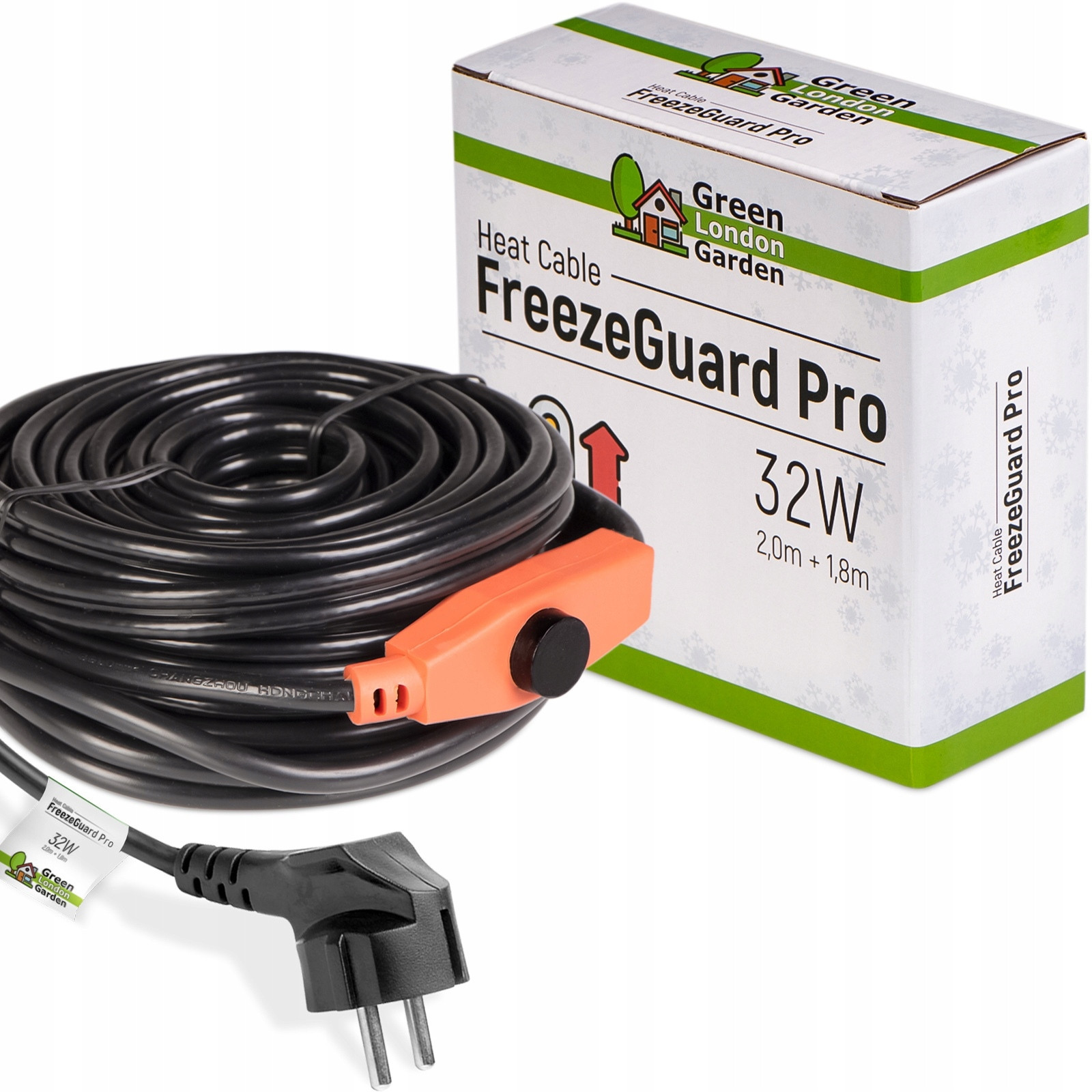 G.L.Garden FreezeGuard Pro 32W topný kabel s termostatem