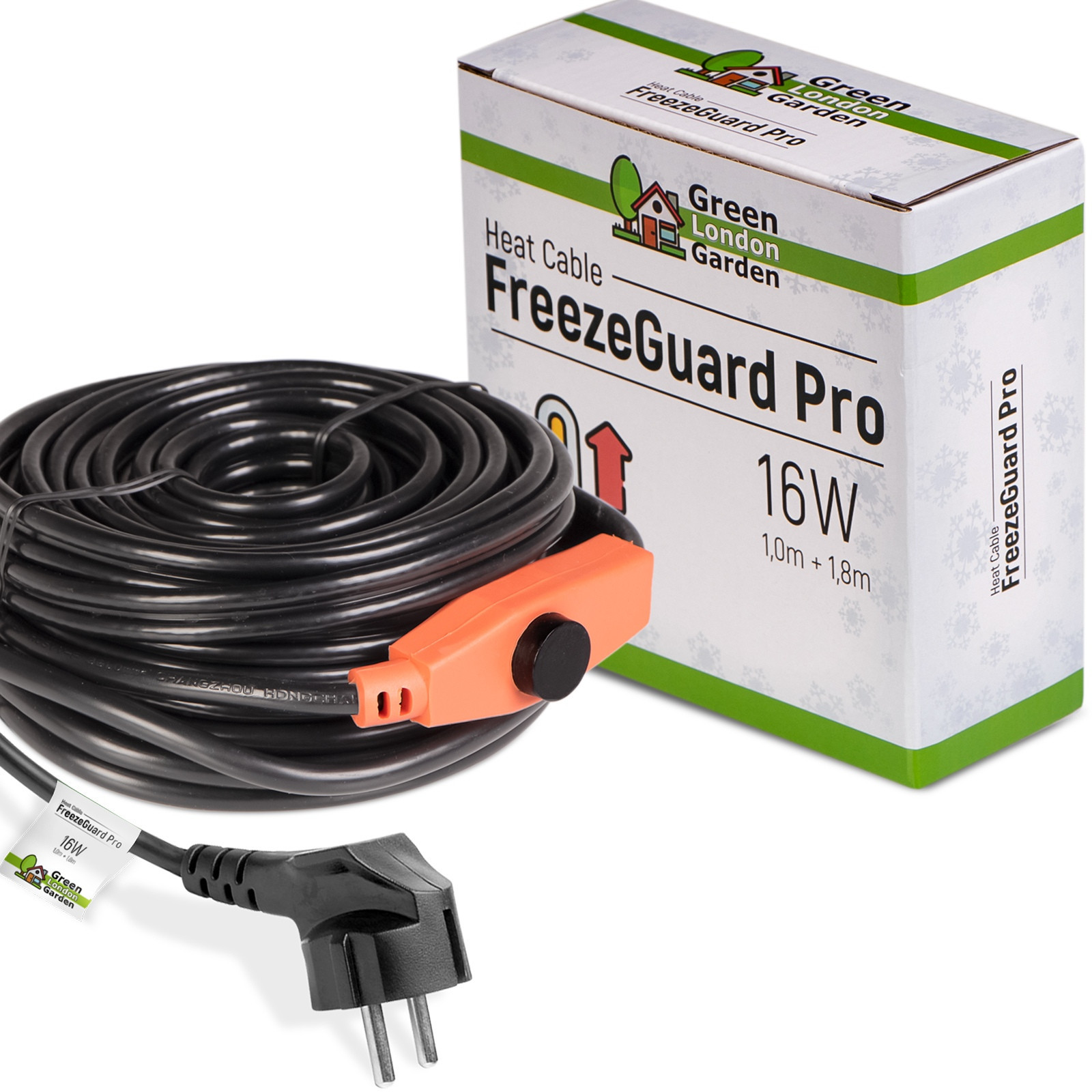 G.L.Garden FreezeGuard Pro 16W topný kabel s termostatem