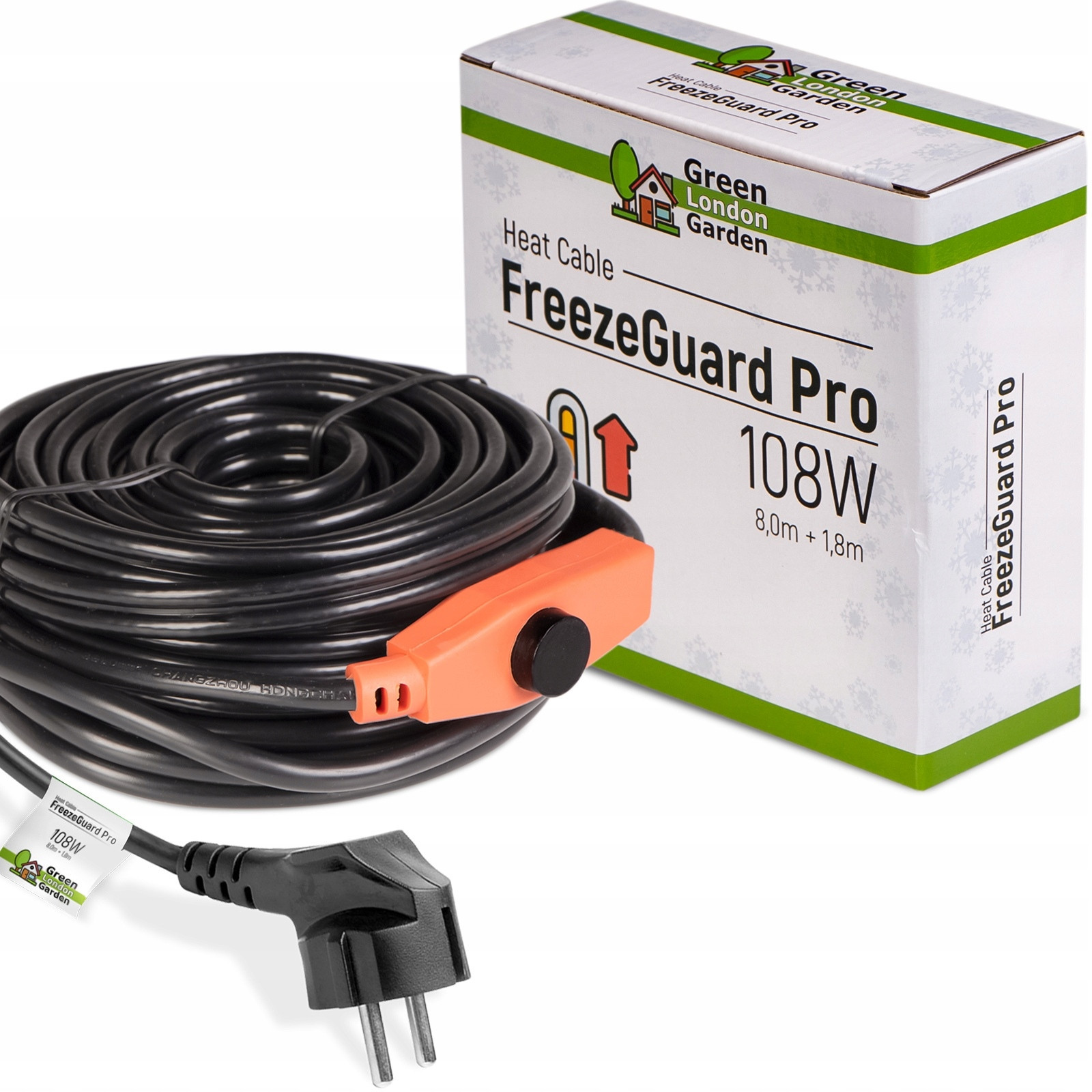 G.L.Garden FreezeGuard Pro 108W topný kabel s termostatem