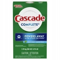 Cascade Complete Powers Away Fresh Scent 1,70 kg Prášek do myčky