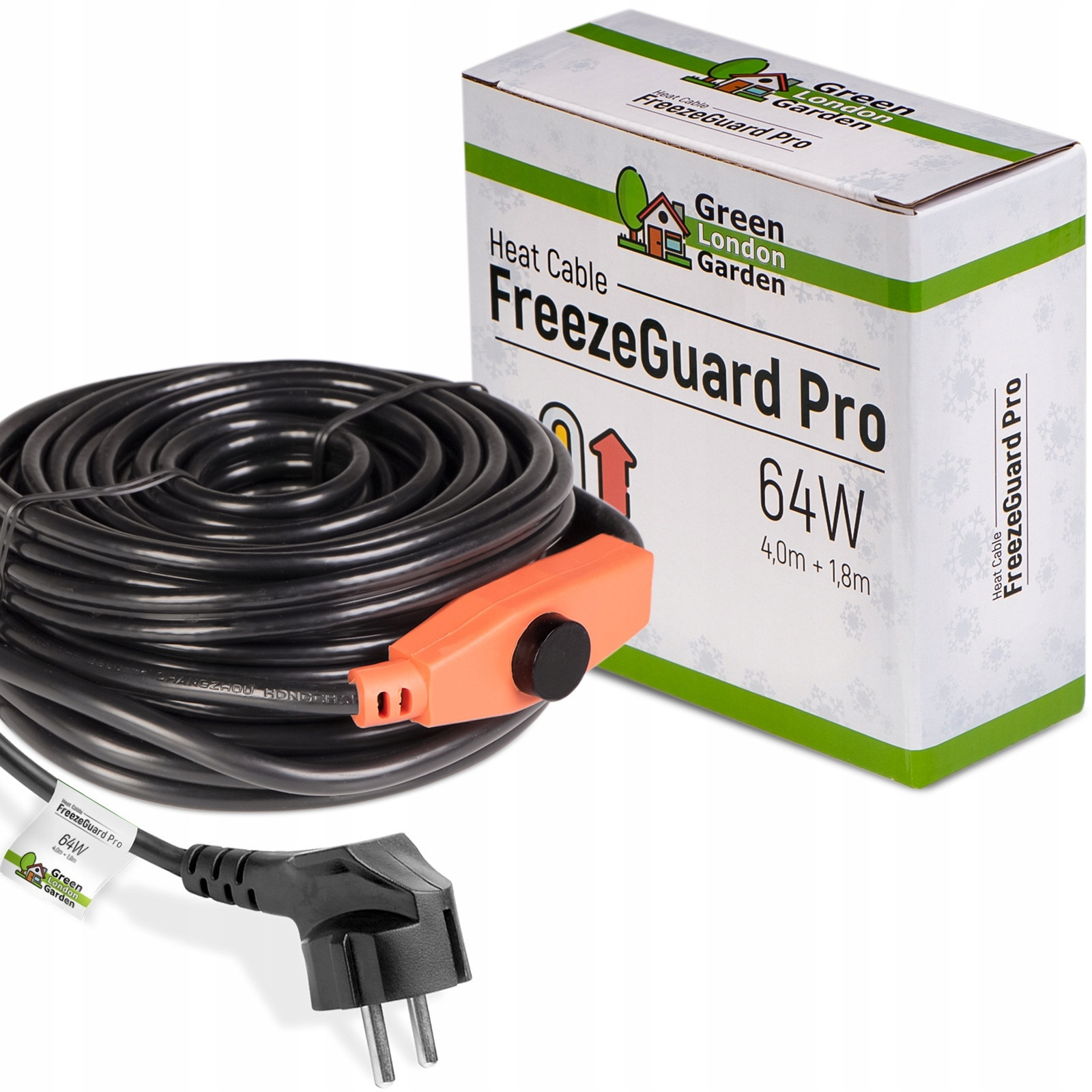 G.L.Garden FreezeGuard Pro 64W topný kabel s termostatem