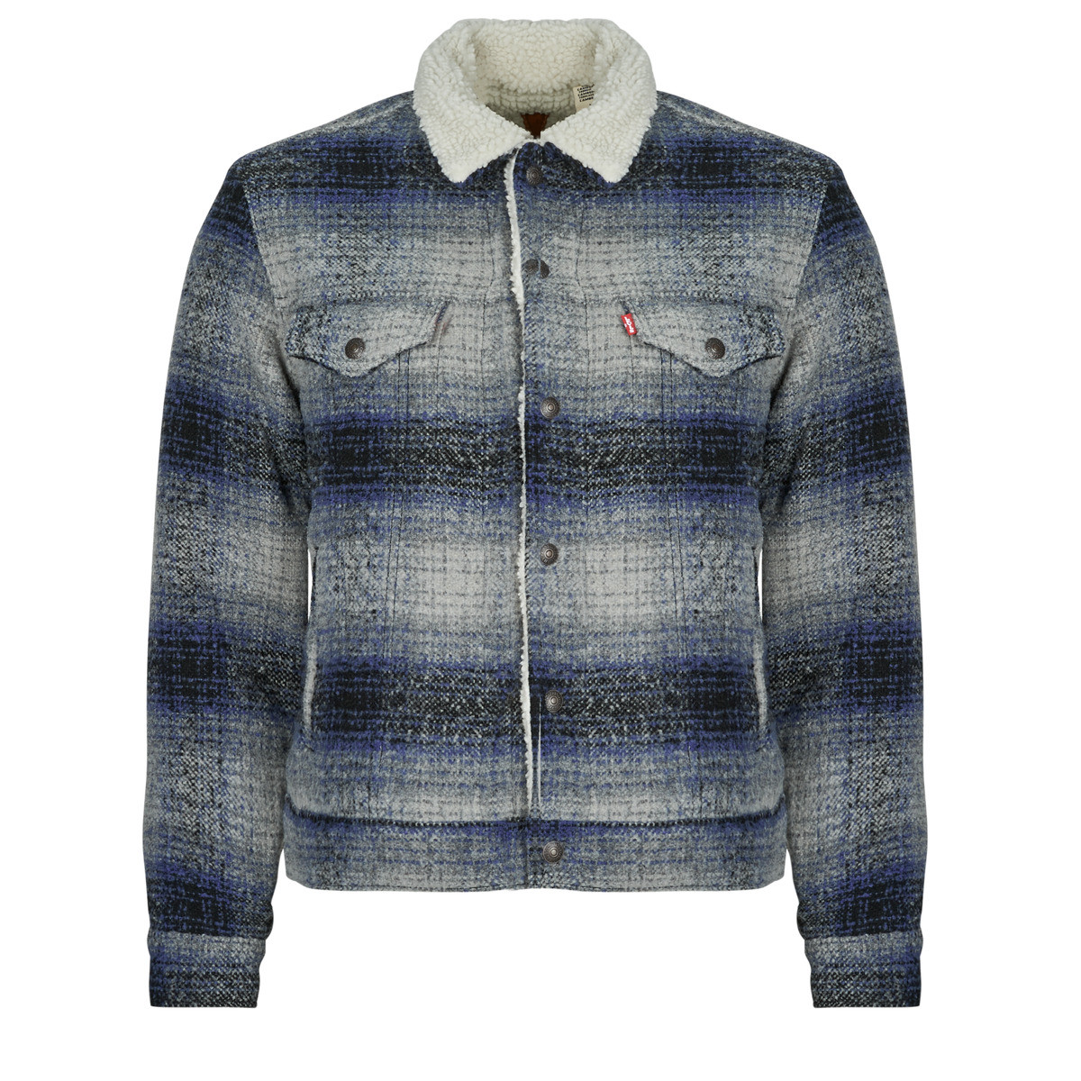 Levis  PLAID TYPE3 SHERPA TRUCK  ruznobarevne