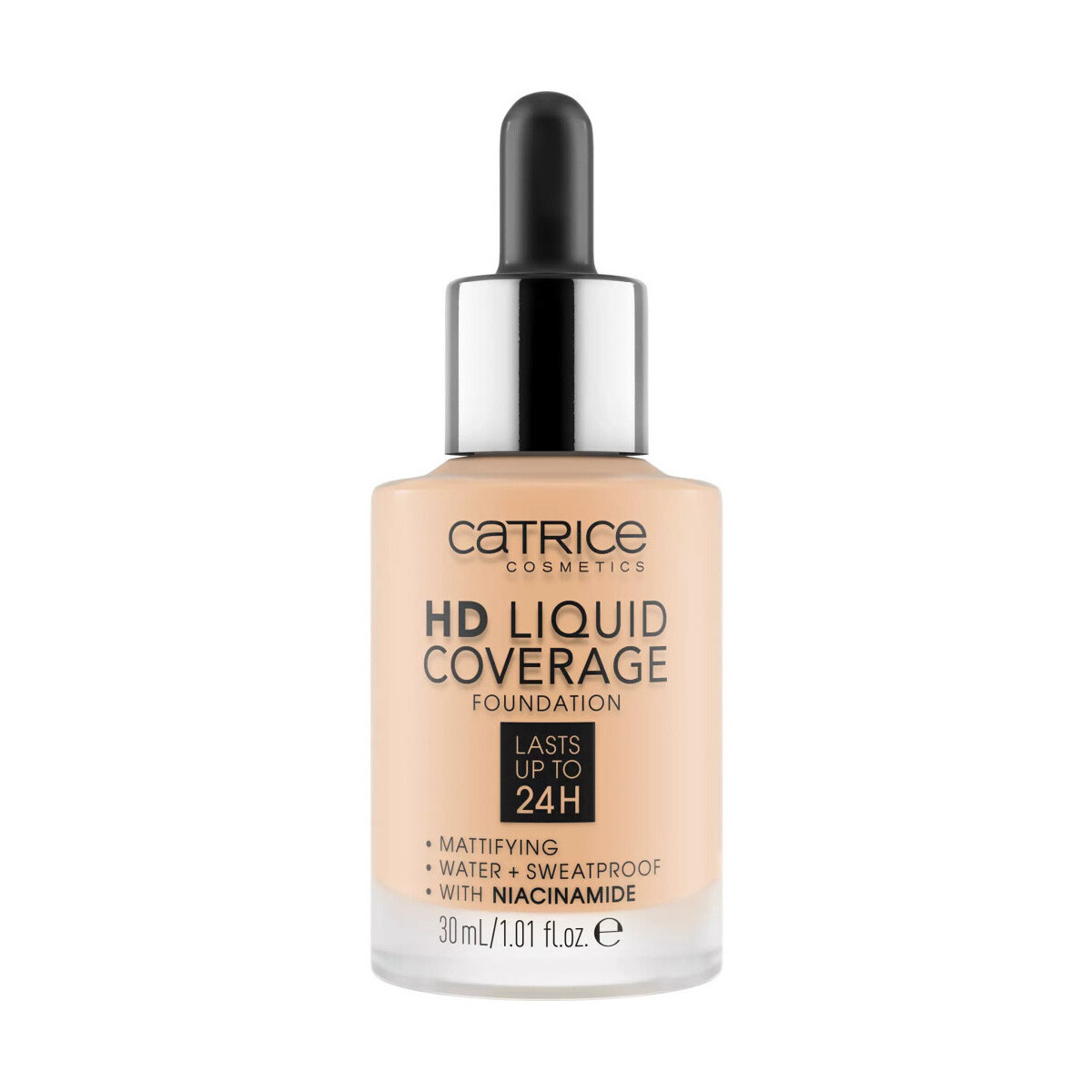 Catrice  HD Coverage Liquid Foundation - 05 Ivory Beige  Béžová