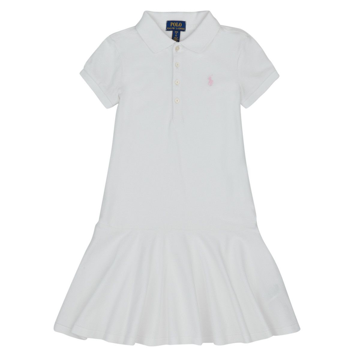 Polo Ralph Lauren  POLO DRESS-DRESSES-KNIT  Bílá