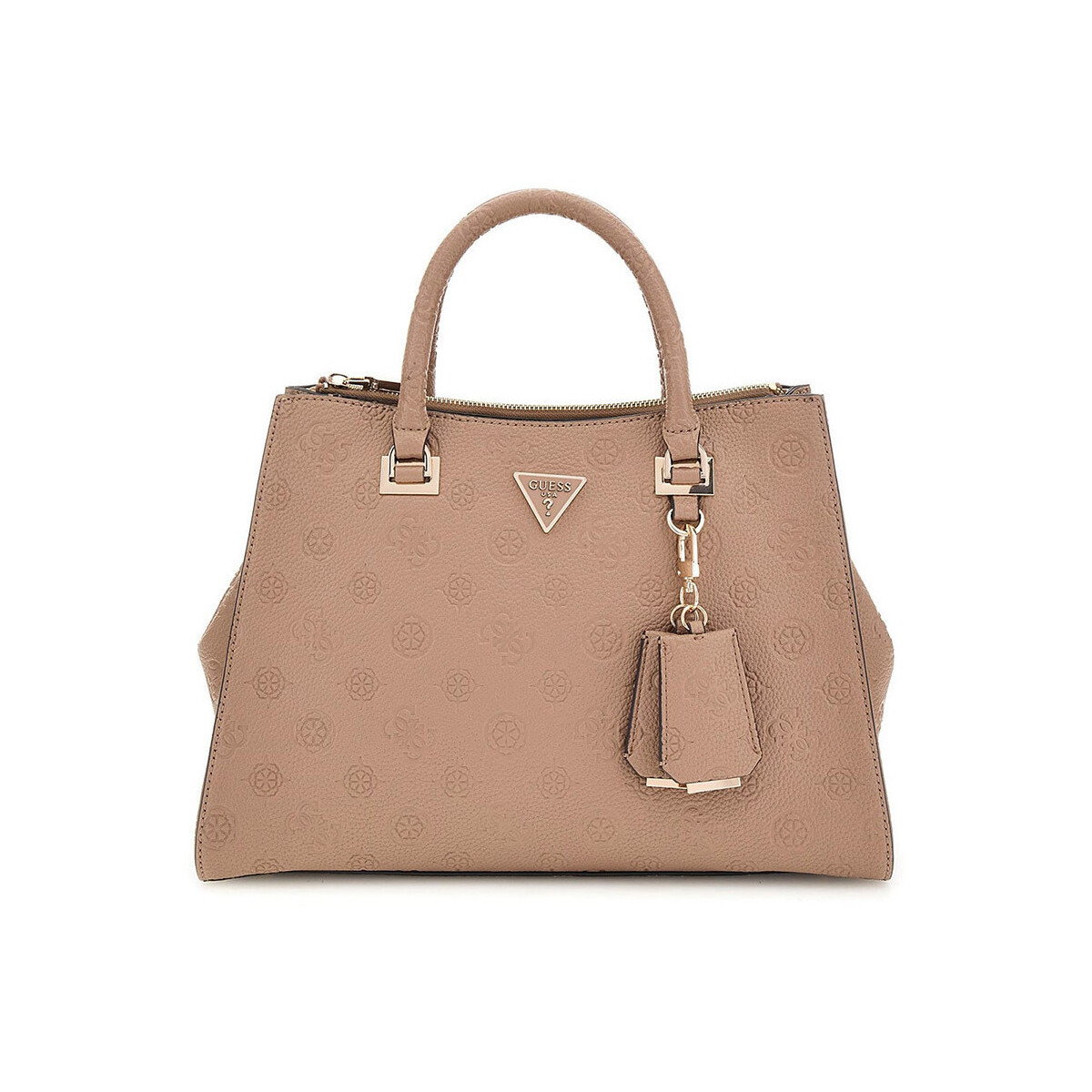 Guess  Cresidia Society Satchel  Hnědá