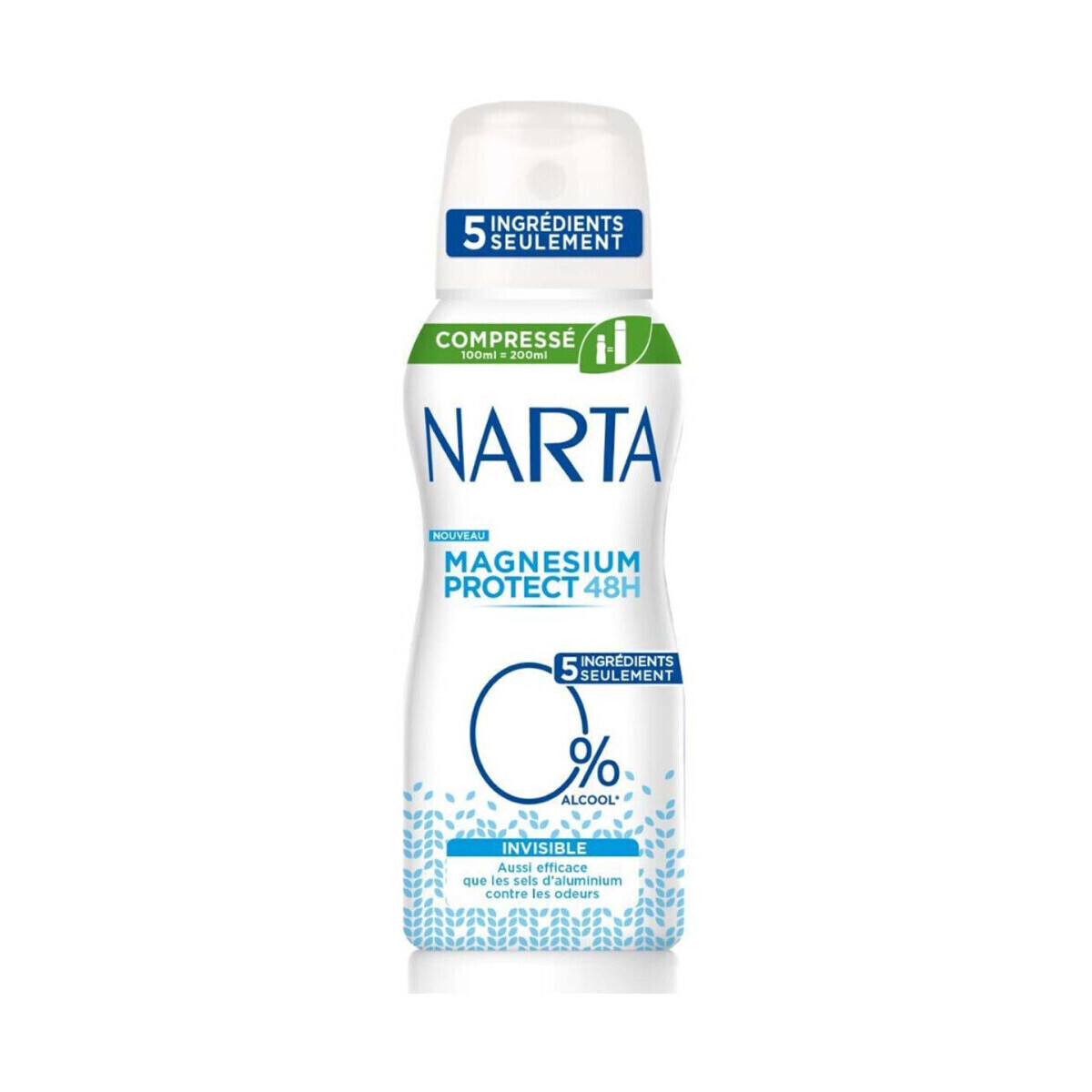 Narta  0% Alcohol Invisible Spray Deodorant - Magnesium Protec