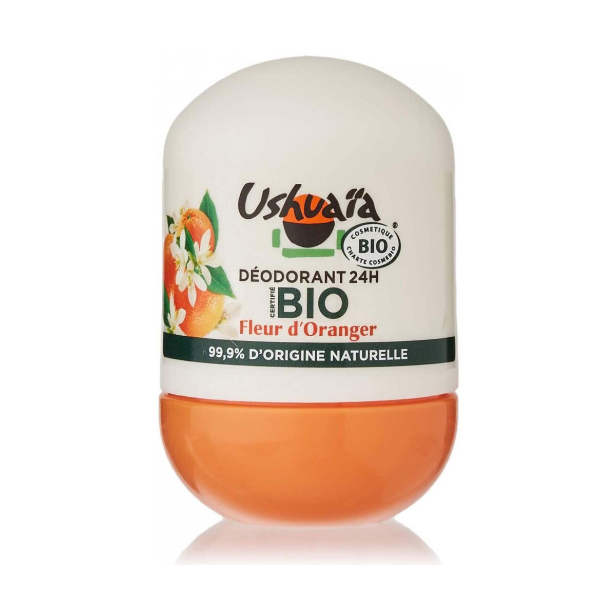 Ushuaïa  48h Organic Deodorant - Orange Blossom 50ml