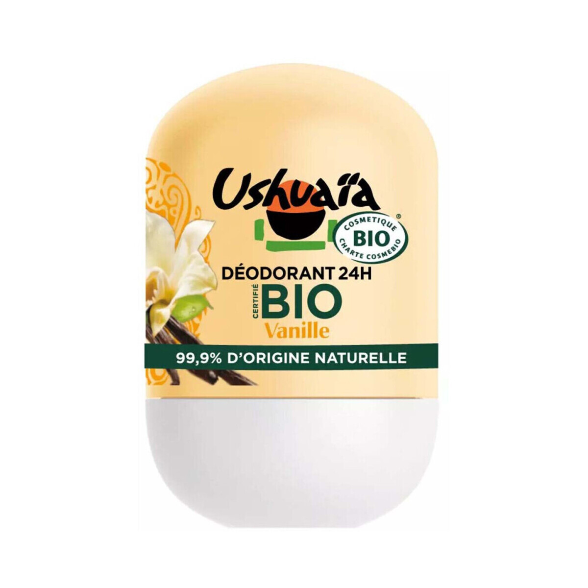 Ushuaïa  Organic 24h Deodorant - Vanilla 50ml