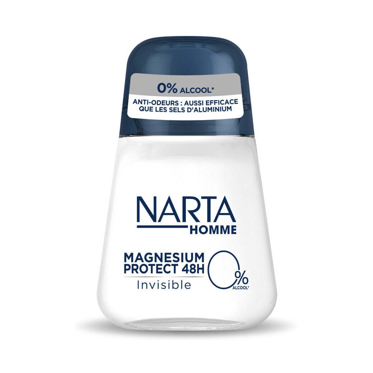 Narta  Men's Deodorant 0% Alcohol Invisible - Magnesium Protec