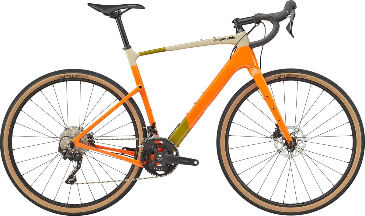 Gravelové kolo Cannondale Topstone Carbon 4 - Orange Velikost: XS