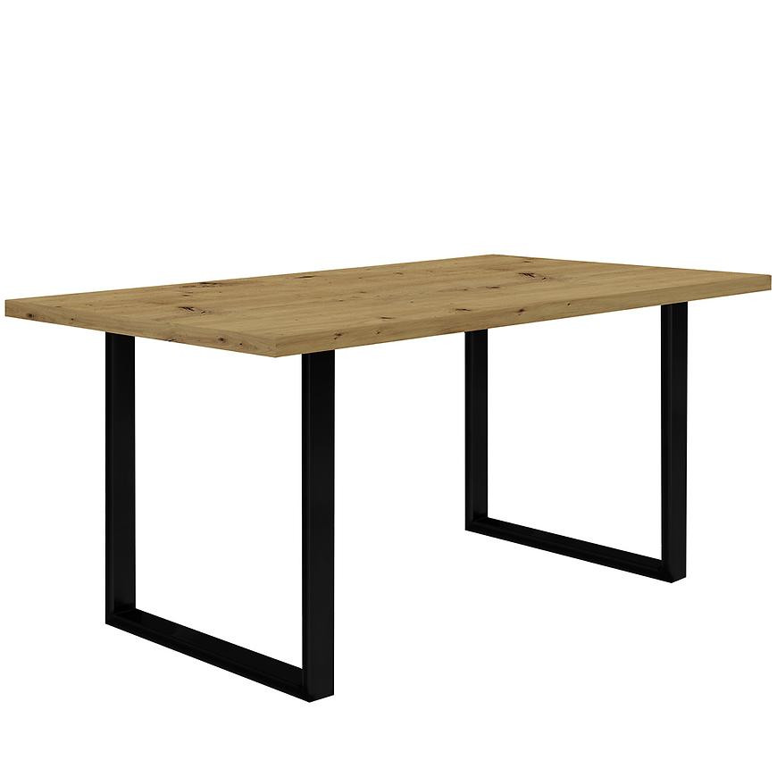 Stůl Tarazjus 160 cm TBLT442-D78-904 dub artisan/černá