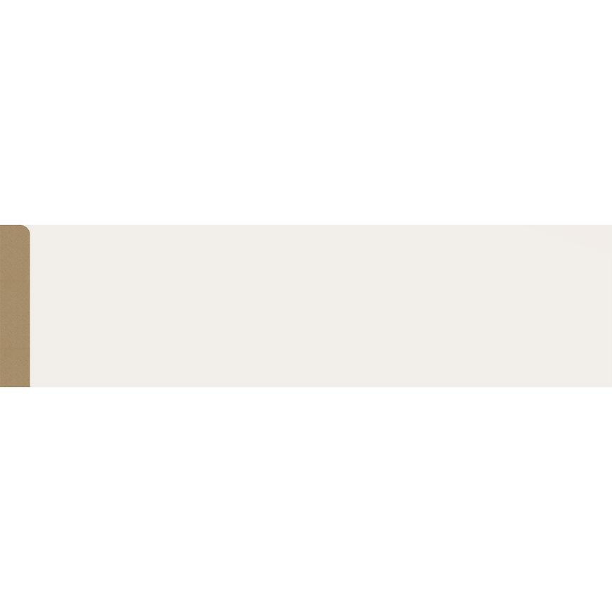 Lista podlahova MDF Classic 80 bila mat 2,2m