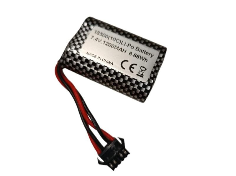 IQ models Akumulátor Li-Po 7.4V 1200 mAh 5SM konektor