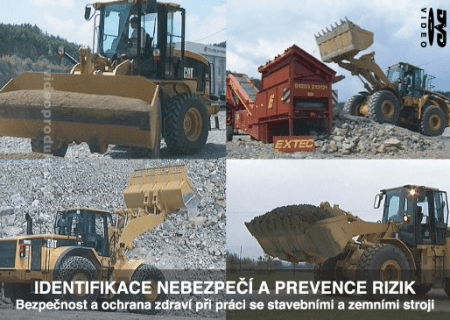 Školící film BOZP při práci se stavebními a pozemními stroji – kolový nakladač II. Kód: 03497