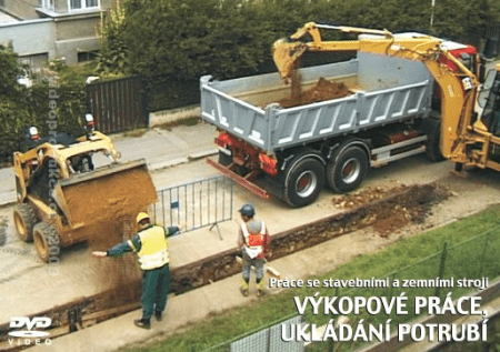 Školící film Bezpečnost práce se stavebními a zemními stroji. Kód: 00783