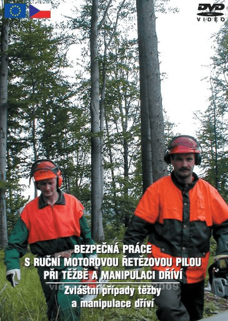 Školící film Bezpečnost práce s ruční motorovou řetězovou pilou při těžbě a manipulaci s dřevem Kód: 00773
