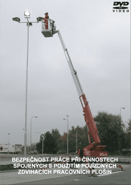 Školící film Bezpečnost práce při použití pojízdných zdvihacích prac. plošin Kód: 00758