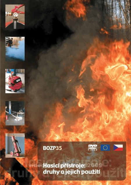 Školící film Hasicí přístroje: druhy a jejich použití Kód: 03501