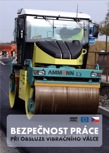 Školící film Bezpečnost práce - při obsluze vibračního válce Kód: 03448