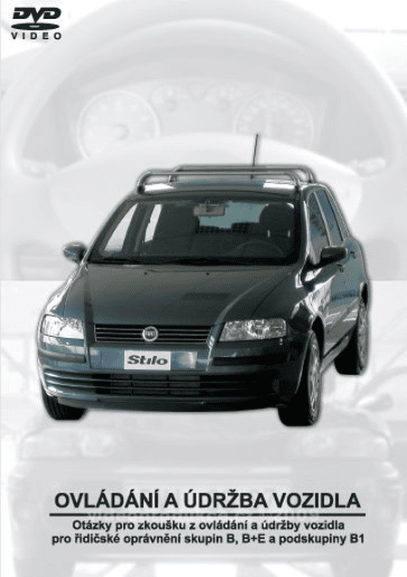 Školící film Ovládání a udržba vozidla, zkušební otázky pro řidičské oprávnění sk. B, B+E a B1 Kód: 03455