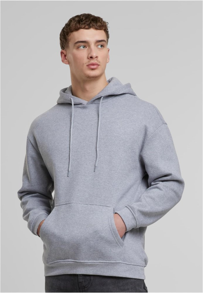 Basic Oversized Hoody - heathergrey 3XL