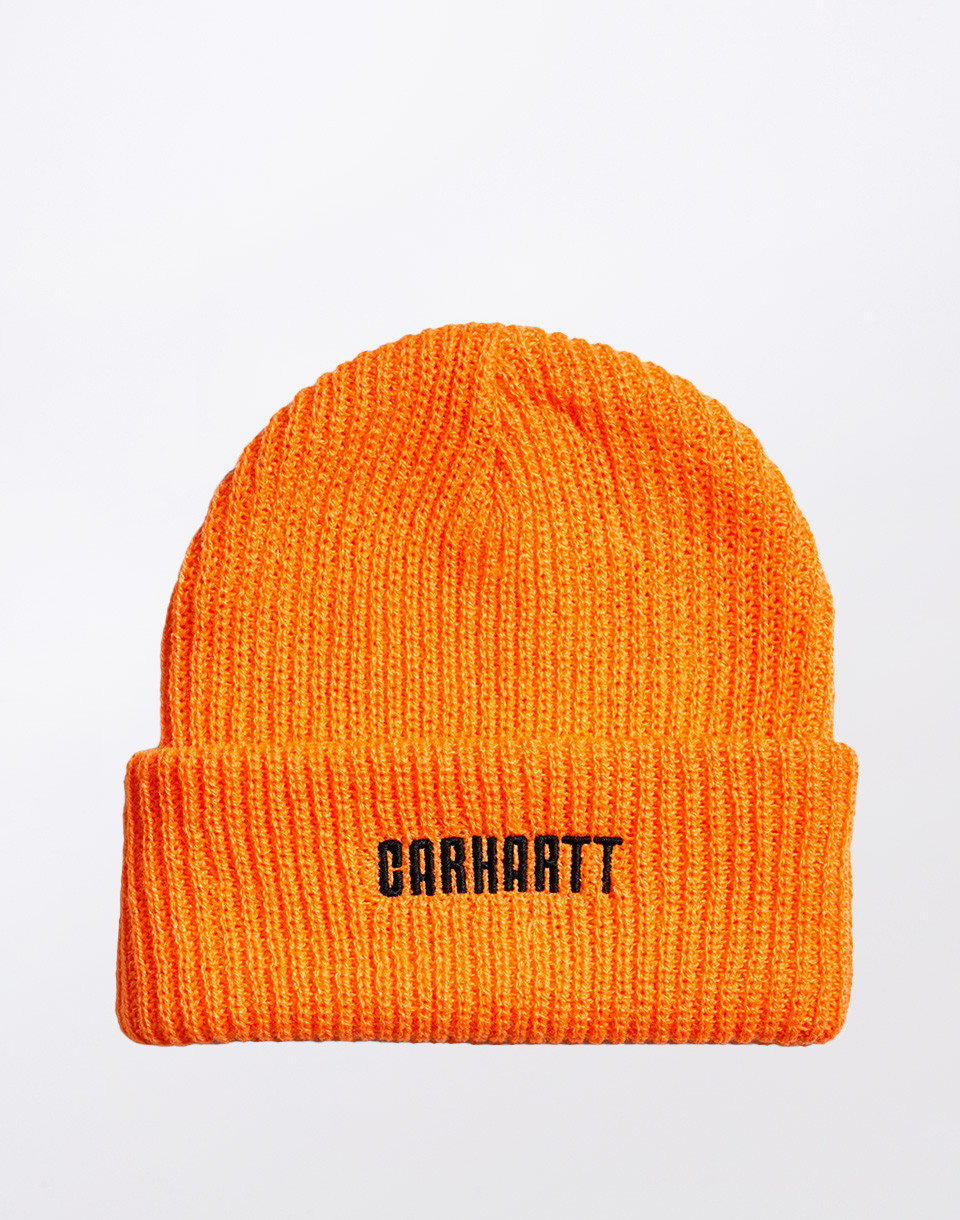 Carhartt WIP Industry Beanie Lumo Orange/Black