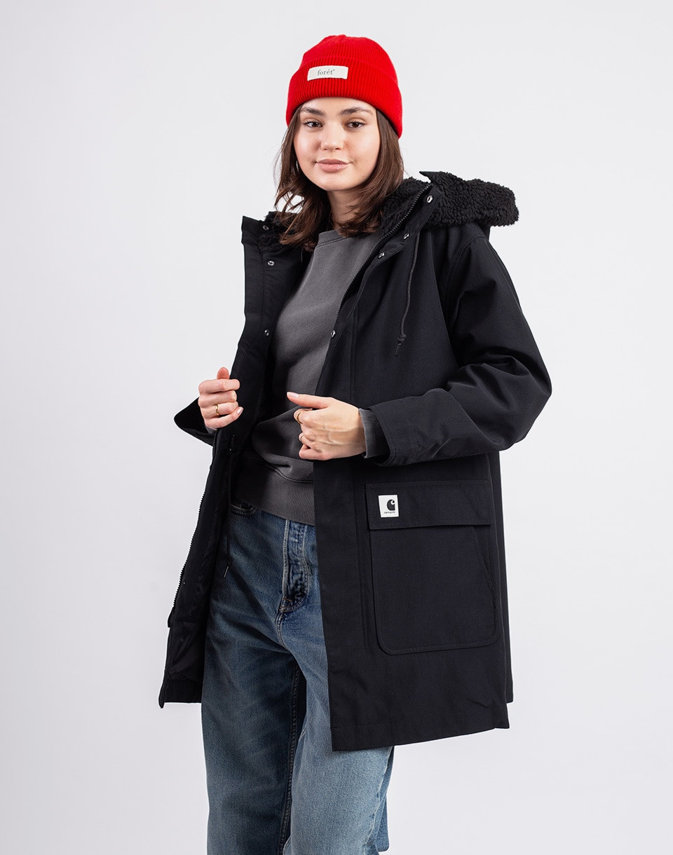 Carhartt WIP W' Clarton Parka Black/Black S