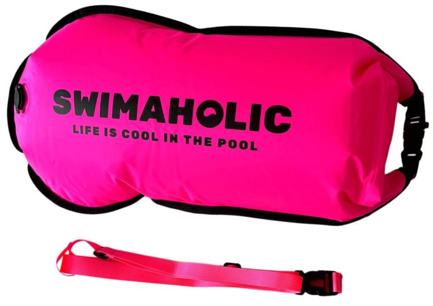 Plavecká bójka Swimaholic Swim Buoy Růžová