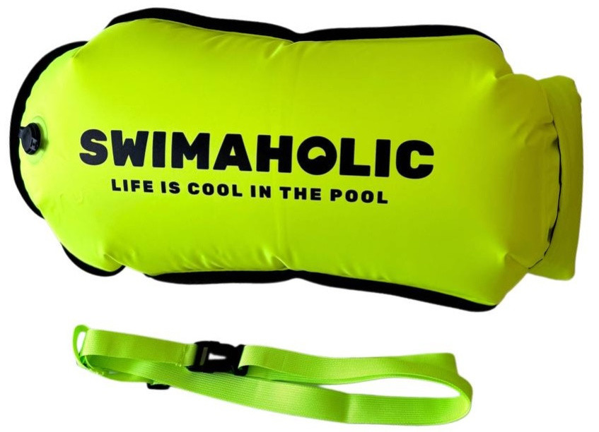 Plavecká bójka Swimaholic Swim Buoy Zelená