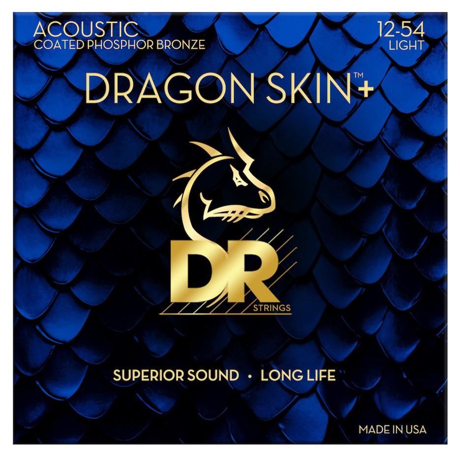 DR Strings Dragon Skin+ DAP-12