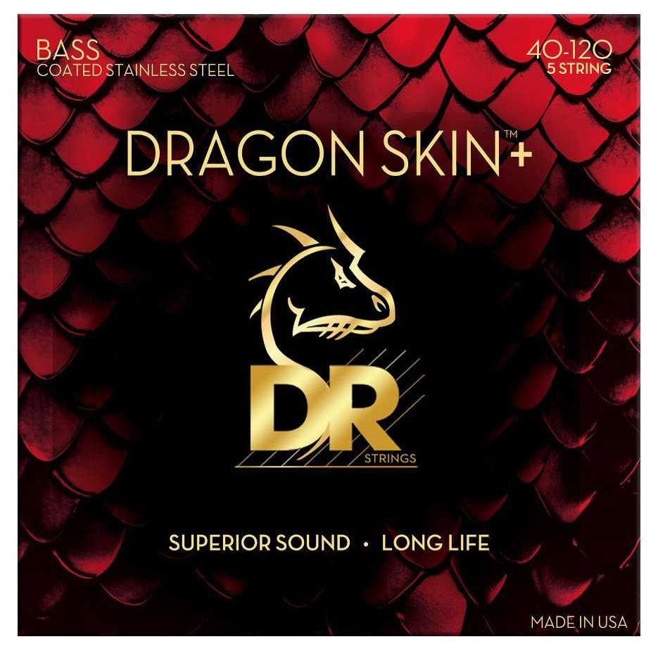 DR Strings Dragon Skin+ DBS5-40