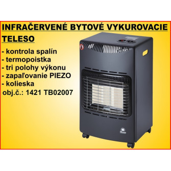 Plynové kamna 4,2kW (rozměry 410x700x440mm)