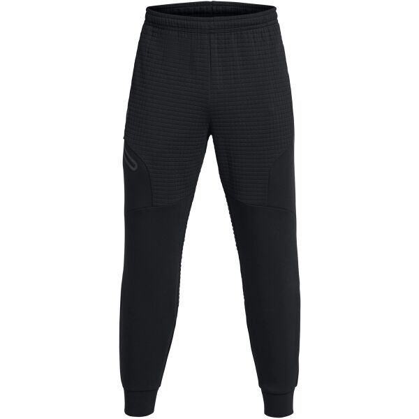 Under Armour UNSTOPPABLE FLC GRID JRG Pánské tepláky, černá, velikost