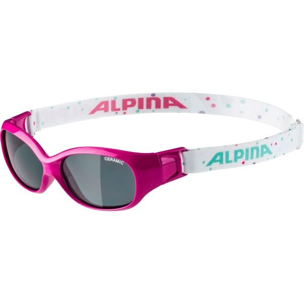 Alpina Sports SPORTS FLEXXY KIDS Dětské sluneční brýle, růžová, velikost