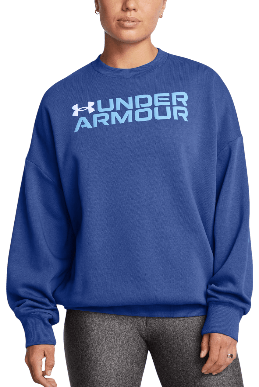 Mikina Under Armour Rival Fleece WordmarkOS Crew