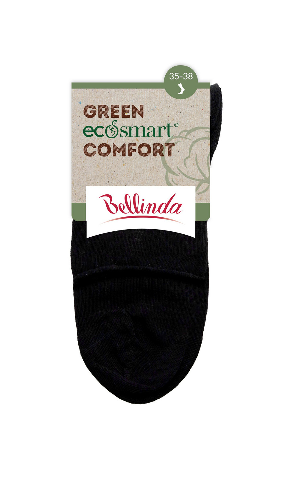 Bellinda 
GREEN ECOSMART COMFORT SOCKS - Women's organic cotton socks with non-pressure hem - pink