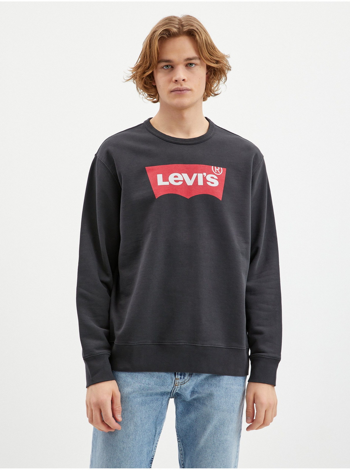 Levi's Černá pánská mikina Levi's® - Pánské