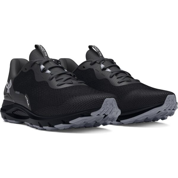 Under Armour U SONIC TRAIL Unisex běžecká obuv, černá, velikost 44