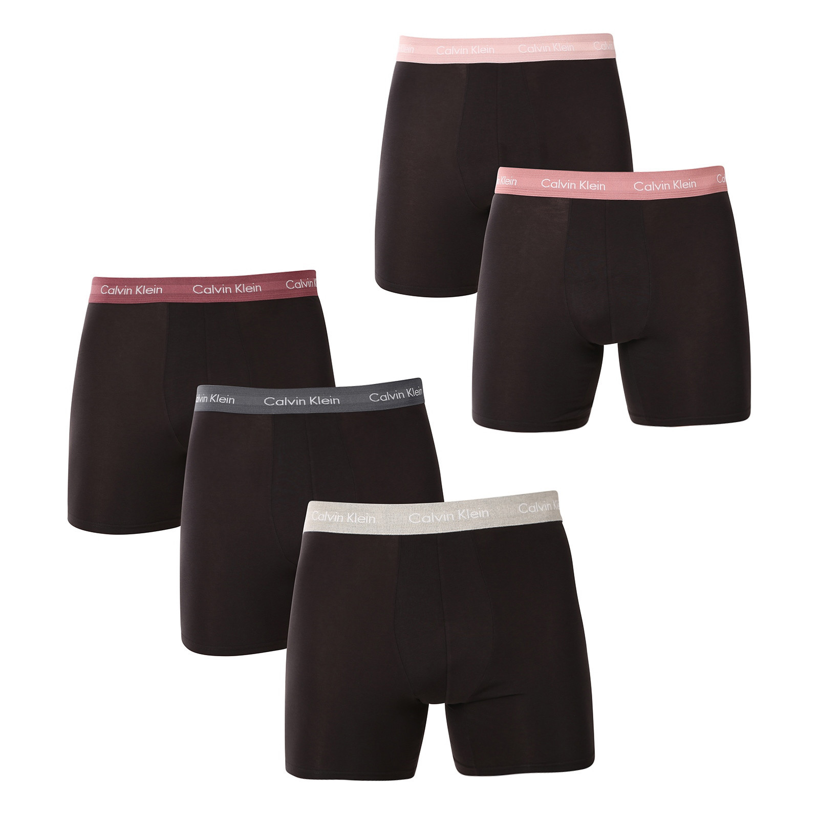 5PACK pánské boxerky Calvin Klein černé (NB3794A-QT6) M, trenky / trenýrky