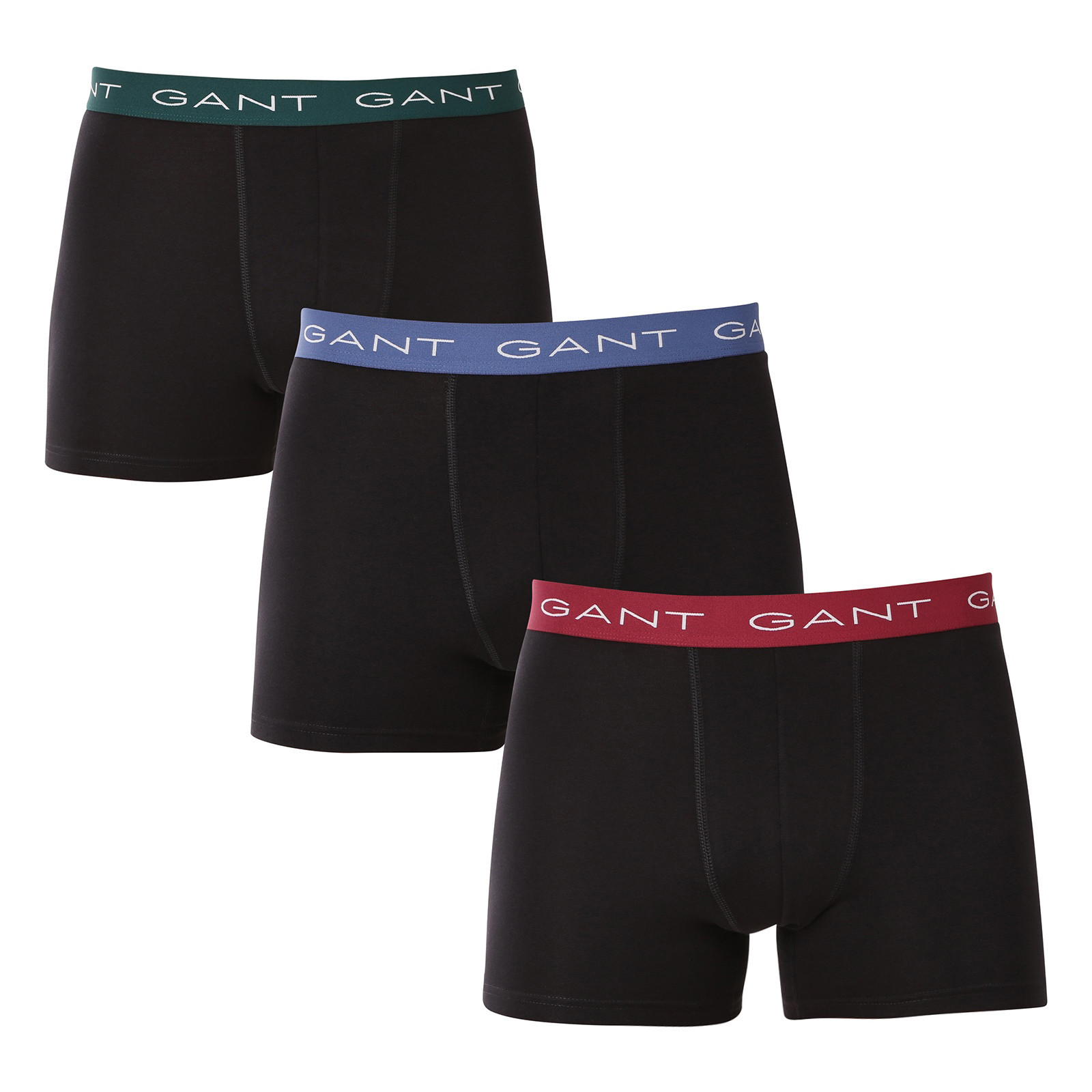 3PACK pánské boxerky Gant černé (902433004-005) M, trenky / trenýrky